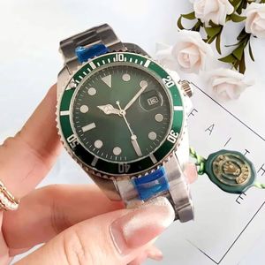 Reloj de Hombre en Dos Tonos, Dorado y Plateado, con Esfera Negra, Visualización de Fecha, Bisel Giratorio, Correa de Acero Inoxidable, Reloj de Pulsera Deportivo de Lujo para Buceo - Product Image 5