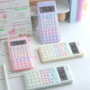 เครื่องคิดเลขแบบจอแสดงผลสองบรรทัด สไตล์ครีม สำหรับนักเรียนที่สอบวิชาคณิตศาสตร์ วิทยาศาสตร์ ฟังก์ชัน และวิทยาการคอมพิวเตอร์ - Product Image 2