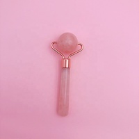 Rouleau de pierres précieuses de Lifting de la peau, Massage Facial, rouleau de Jade en cristal Anti-âge pour le visage
