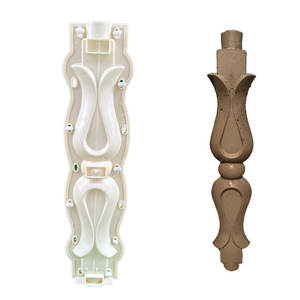 Moule à balustre en plastique ABS de haute précision, robuste et durable, 60/70 cm, modèle RZPC, clôture préfabriquée pour la maison, finition polie - Product Image 1