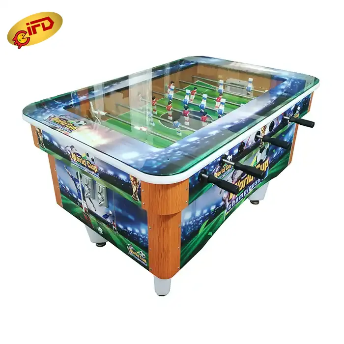 IFD North America Ticket Redemption Coin Operated Unified Code Association Foosball Table Soccer Football Table-top Game Machine