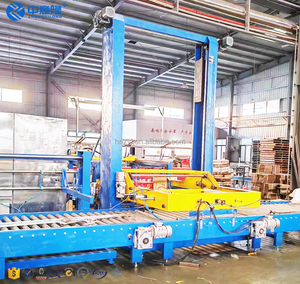 Chất lượng cao đóng bao Dây chuyền đóng gói hoàn toàn tự động <span class=keywords><strong>palletizer</strong></span> cho nước đóng chai bia có thể từ màng túi và carton - Product Image 2