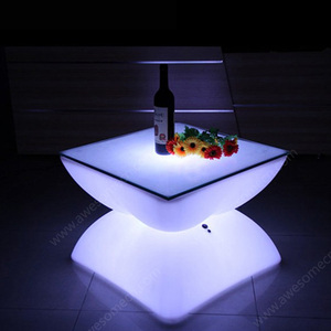 Modern Rechargeable LED <strong>Table</strong> and <strong>Chairs</strong> for Bar KTV Night <strong>Club</strong> or Living Room for Restaurant and Event Use - Product Image 6
