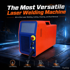 Machine de soudage laser industrielle 700W portable refroidie par air 3 en 1 pour acier inoxydable et aluminium - Product Image 1