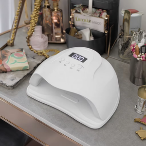 PULLYON Sun X6 haute puissance 120W UV LED lampe à ongles électrique sèche-ongles luminothérapie Machine Portable batterie à faible bruit en plastique - Product Image 2