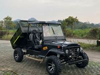 Jeep utilitaire 350cc avec boîte de chargement, puissant, grande cylindrée, idéal pour la ferme, le ranch, la construction, le transport de matériaux