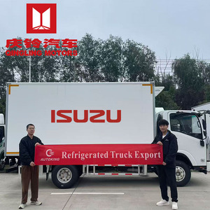 Congélateur végétal portatif d'entreposage au froid de chambre froide d'ISUZU et mobile de remorques de réfrigérateur - Product Image 5