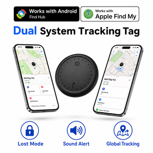 Etiqueta Inteligente Localizadora para IOS y Android, Rastreador de Cartera, Tarjeta Localizadora para Bicicleta con Alarma Sonora, Etiqueta para Monedas, Portátil para Padres - Product Image 1