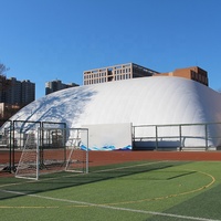 Dôme d'air de haute qualité dôme gonflable stade de sport à membrane gonflable supporté par l'air pour dôme de sport de stade de football