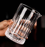 Verre à cocktail professionnel transparent de 24 oz, écologique, à fond épais et sans couture, cristal – Meilleure vente