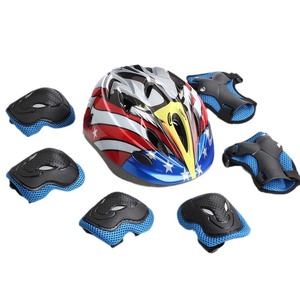 Ensemble de matériel de patinage à roulettes pour enfants et adultes Équilibre souple Casque de vélo Longboard Protège-poignets de planche à roulettes <span class=keywords><strong>Protection</strong></span> des genouillères - Product Image 6