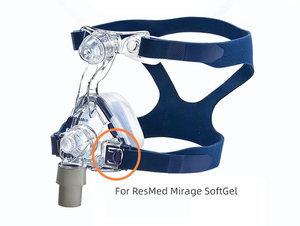 Pengalaman Headgear yang ditingkatkan: klip pengganti kompatibel untuk beragam masker CPAP Mirage yang beragam - Product Image 5