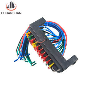 Piezas de maquinaria de construcción para Komatsu PC60 120 200 220 240 360 400-8 Panel de montaje de caja de fusibles Conjunto de base de arnés de cableado - Product Image 4