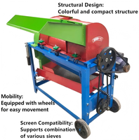 2026 Batteuse multifonctionnelle compacte haute performance diesel/électrique pour millet et sorgho |   Solution professionnelle de machine à décortiquer |
