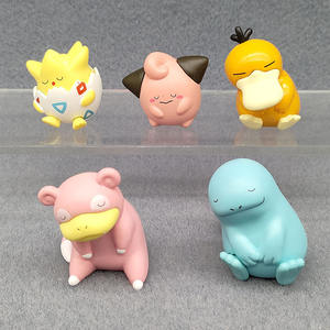 Pokemones figurines d'épaule Meowth Kata Zun <span class=keywords><strong>Fig</strong></span> dormir Munchlax PVC jouets Rowlet Gengar Surprise boîte aveugle pour Capsule - Product Image 5