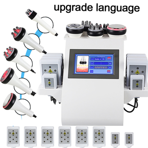 Appareil de Cavitation Ciblée pour la Réduction des Graisses avec Vacuum, RF et Pads Laser, pour le Remodelage de la Taille et des Jambes, l'Élimination du Double Menton et le Raffermissement de la Peau - Product Image 5