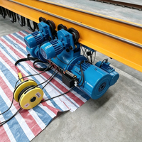 Promotion : Treuil Électrique Métallique de 1 à 10 Tonnes, Mini Guincho Silencieux avec Chaîne et Câble en Acier