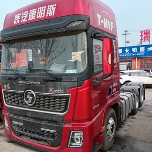 <span class=keywords><strong>รถ</strong></span>บรรทุกหัวลาก<span class=keywords><strong>มือ</strong></span><span class=keywords><strong>สอง</strong></span> Shacman <span class=keywords><strong>M5000</strong></span> 6x4 เครื่องยนต์ดีเซล Weichai Euro 3 380 แรงม้า พวงมาลัยซ้าย ระบบกันสะเทือนแบบลม 351-450 แรงม้า 31-40 ตัน - Product Image 1