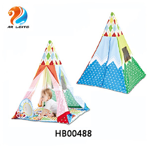 2020 nuevo estilo bebé juego <span class=keywords><strong>tipi</strong></span> Castillo <span class=keywords><strong>casa</strong></span> mongolia los niños <span class=keywords><strong>tienda</strong></span> de campaña con música y bolas - Product Image 4