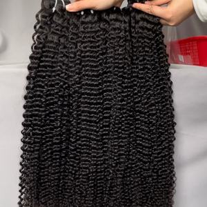 Extensiones de Cabello Indio Virgen sin Procesar, con Cutícula Alineada, Rizado Natural, 12A, Extensiones al por Mayor para Mujeres Negras - Product Image 5