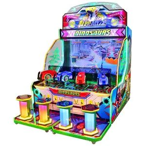 Elektronische Spelmachine Voor Kinderen Arcade-Game-Machin Muntbediende Guangdong-Videogame-Machine Van Guangzhou-Schietdinosaurus
