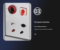 Machine à torréfier les graines de tournesol haute capacité, qualité commerciale, économe en énergie, contrôle réglable du temps et de la température