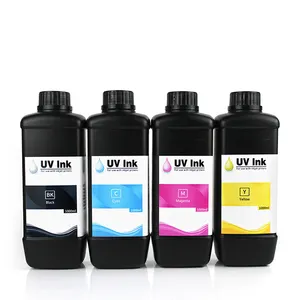 Tinta Led Dtf Viskositas Tinggi Tinta Curable Uv untuk Epson L1800