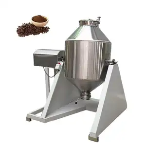 Chuyên nghiệp eo trống thức ăn btener trống Mixer cho biến bột khô dọc thép không gỉ gia vị trộn máy