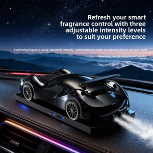Difusor de Fragancia Inteligente para Auto, Estilo Deportivo, con Función de Encendido/Apagado Automático y Pulverización, Accesorio de Lujo para Auto y Perfume - Product Image 2