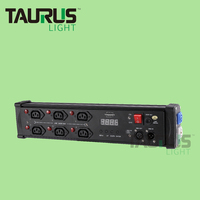 Pak 6 saluran saklar DMX 512 LED, 6 pengontrol saluran kontrol