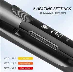 Plancha de Pelo Profesional de Titanio con Placas Anchas y Vapor, Marca Privada <span class=keywords><strong>2022</strong></span> - Product Image 5