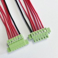Bloque de terminales de tornillo enchufable de doble cara, cable de terminales multipin para transmisión de señal en equipos industriales