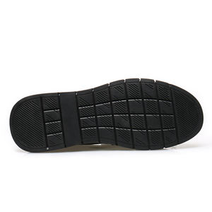 Chaussures habillées décontractées en cuir de vachette suédé de haute qualité, personnalisables avec logo, mocassins plats de luxe pour hommes - Product Image 4