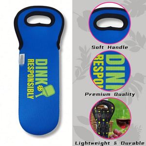 Fundas Personalizadas para Botellas de Vino de Pickleball, Producto Deportivo Promocional - Product Image 3