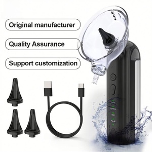 Limpiador de Oídos Eléctrico Recargable para Cuidado Personal, Kit de Eliminación de Cera de Oídos con Agua, Resistente al Agua IPX7, Capacidad de 300 ml, Uso Doméstico - Product Image 5