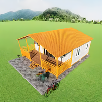 Maisonnette préfabriquée mobile, extensible et pliable, 3 chambres, conteneur maritime transformé en acier, salle de bain moderne