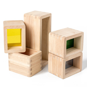 Juego de bloques de construcción de madera para niños, juguete educativo, 36 piezas - Product Image 3