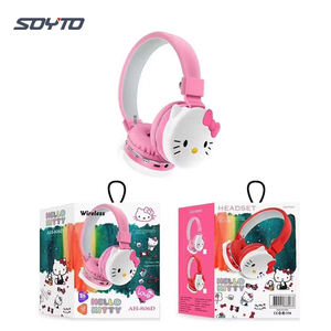Shuoyin Kitty CAT AH806D auriculares inalámbricos <span class=keywords><strong>Mario</strong></span> <span class=keywords><strong>Bros</strong></span> niños auriculares lindos auriculares de dibujos animados BT auriculares para niños niñas - Product Image 2