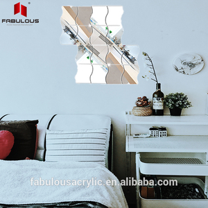Moderne nordique miroirs décor mur vieilli verre grands miroirs décor mural pour la maison salle de bain salon - Product Image 3