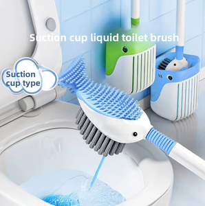 Brosse de toilette de luxe Whale Light édition 2026 avec nettoyage sans angle mort et distribution de liquide pour usage domestique et hôtelier - Product Image 3