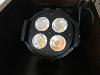 Projecteur lumineux avec 4 yeux à LED COB 50W, lumière blanche chaude ou froide, éclairage de scène, nouveau modèle 2019