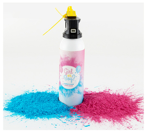 Nouveau design à la mode bébé douche fumée fête Popper tireur rose et bleu poudre vaporisateur sexe révéler <span class=keywords><strong>extincteur</strong></span> - Product Image 4