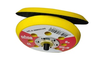 150mm 6 pollici cuscinetto abrasivo in poliuretano con per Velcro personalizzabile OEM piastra di supporto per molatura e levigatura - Product Image 3