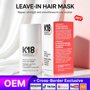 Masque capillaire réparateur moléculaire sans rinçage OEM <span class=keywords><strong>K18</strong></span>, réparation biomimétique des <span class=keywords><strong>cheveux</strong></span> abîmés chimiquement - Product Image 2