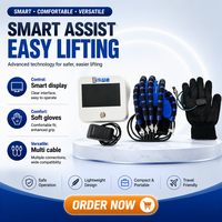 Gants d'entraînement passifs intelligents Leyidi pour les doigts, simulateur de main robotique électrique, certifié CE, rechargeable par USB, pour la récupération post-AVC