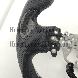 Volant de voiture en cuir perforé en fibre de carbone, en promotion, pour Lexus IS250 IS350 ES ES300 GS GS350 NX CT200 RC - Product Image 2