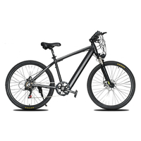 Bicicleta eléctrica de montaña para hombre, vehículo de dos motores, ruedas grandes, eco, para adulto