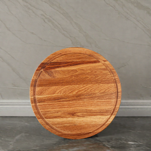 Yeni yaratıcı yuvarlak biftek tabağı, japon basit batı restoran peynir ekmek tahtası , ahşap ev akasya ahşap kesme tahtası - Product Image 5