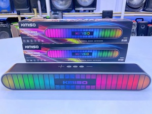 Altavoz Bluetooth R168 con Luces RGB, Altavoz <span class=keywords><strong>de</strong></span> Escritorio con Graves <span class=keywords><strong>de</strong></span> Alta Calidad, <span class=keywords><strong>Caja</strong></span> <span class=keywords><strong>de</strong></span> Sonido con <span class=keywords><strong>Ritmo</strong></span> Musical y Luces - Product Image 4