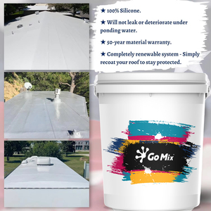 Produit d'étanchéité en promotion : <span class=keywords><strong>Peinture</strong></span> acrylique hydrophobe avec excellente résistance aux UV pour toitures exposées - Product Image 6